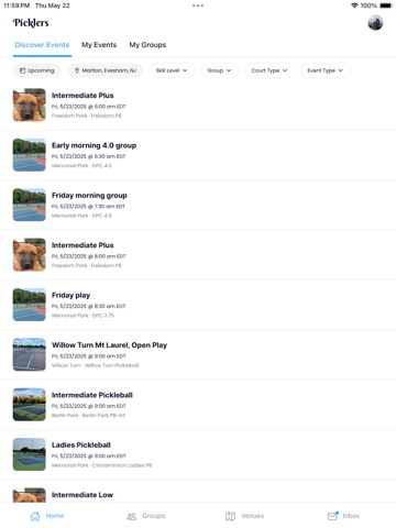 Picklers iPad screenshot