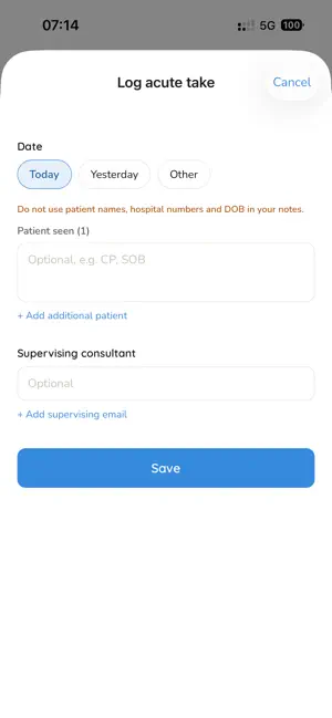 ARCP Aid screenshot 3