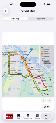 Amsterdam Subway Map screenshot 2