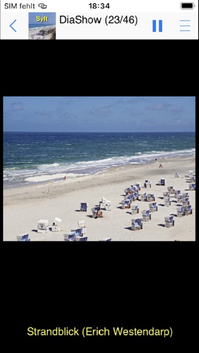 Sylt App für den Urlaub Screenshot