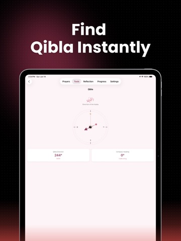Taqvio: Muslim Prayer Times iPad screenshot