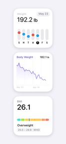 MyWeight² screenshot