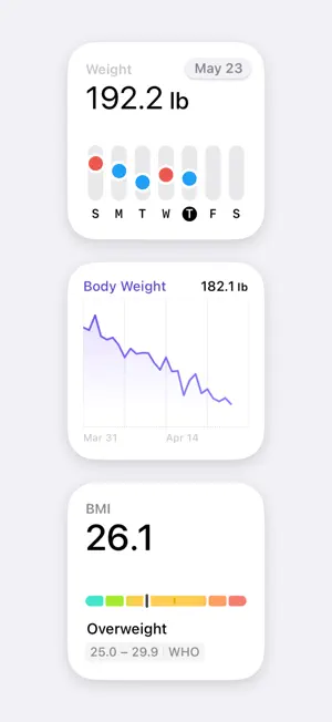 MyWeight² screenshot 2