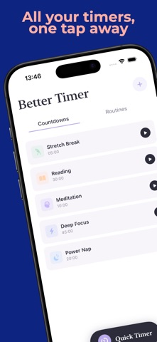 Better Timer - 多个计时器 screenshot