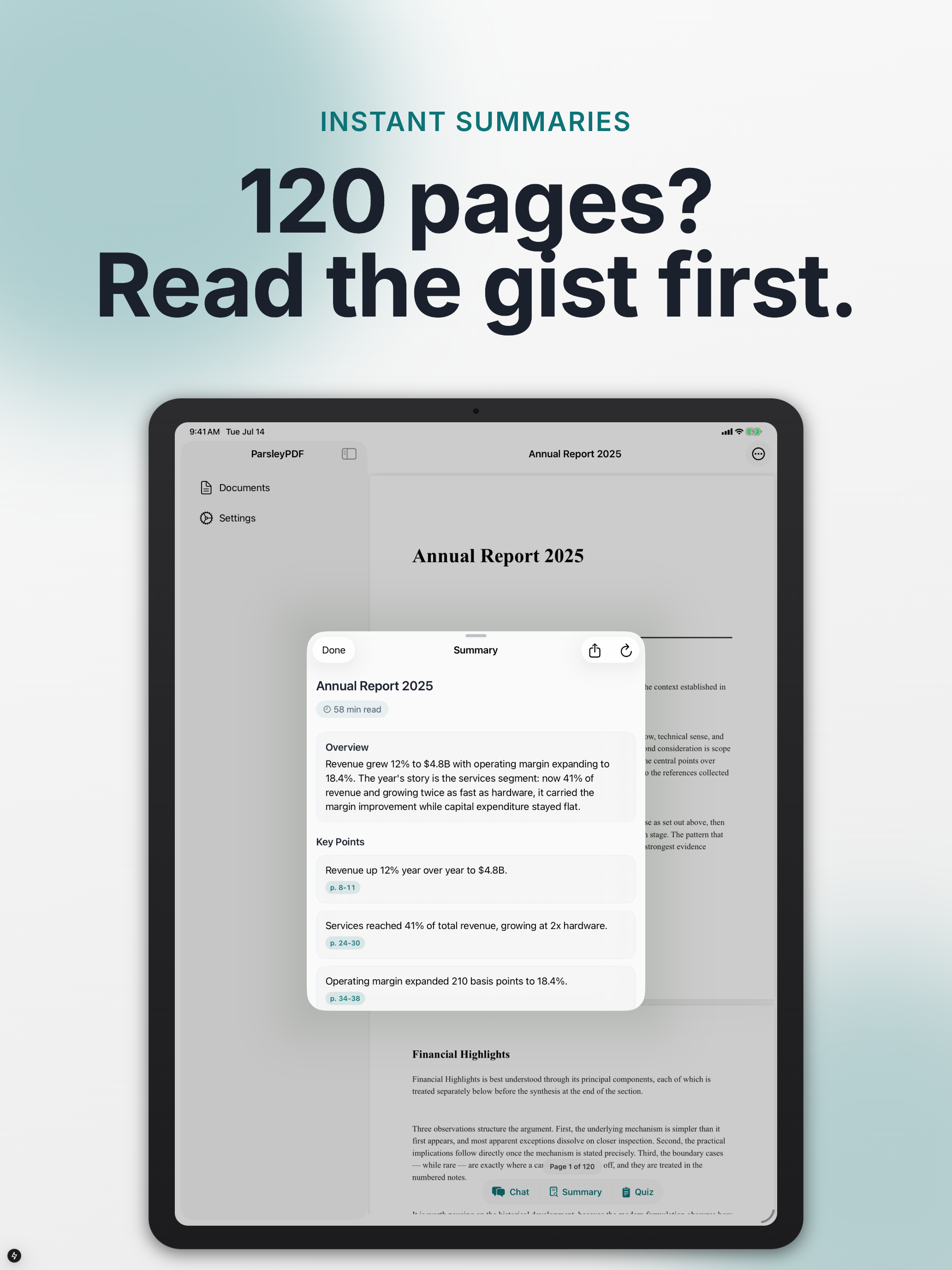 ParsleyPDF: Chat with PDF AI screenshot 14
