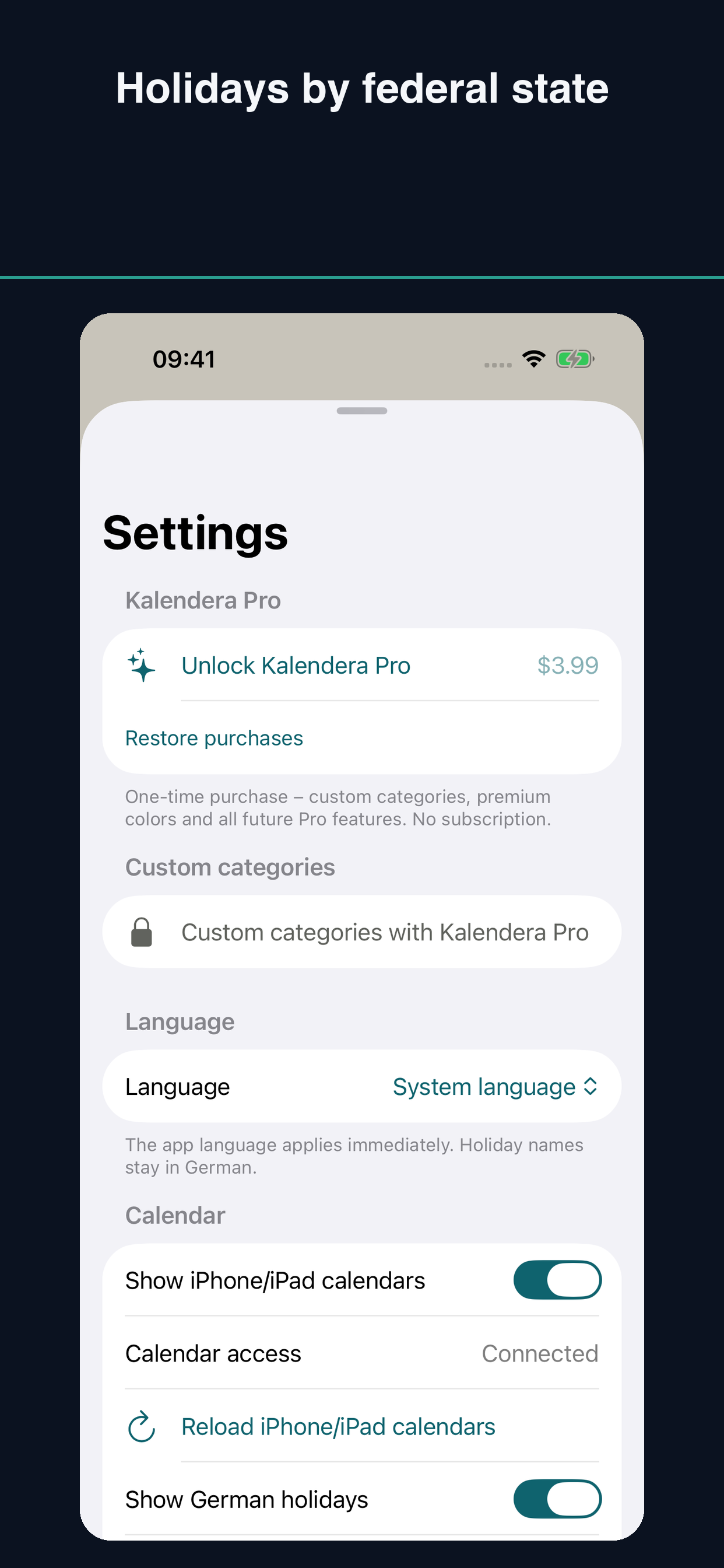 Kalendera – Calendar & Events screenshot 2