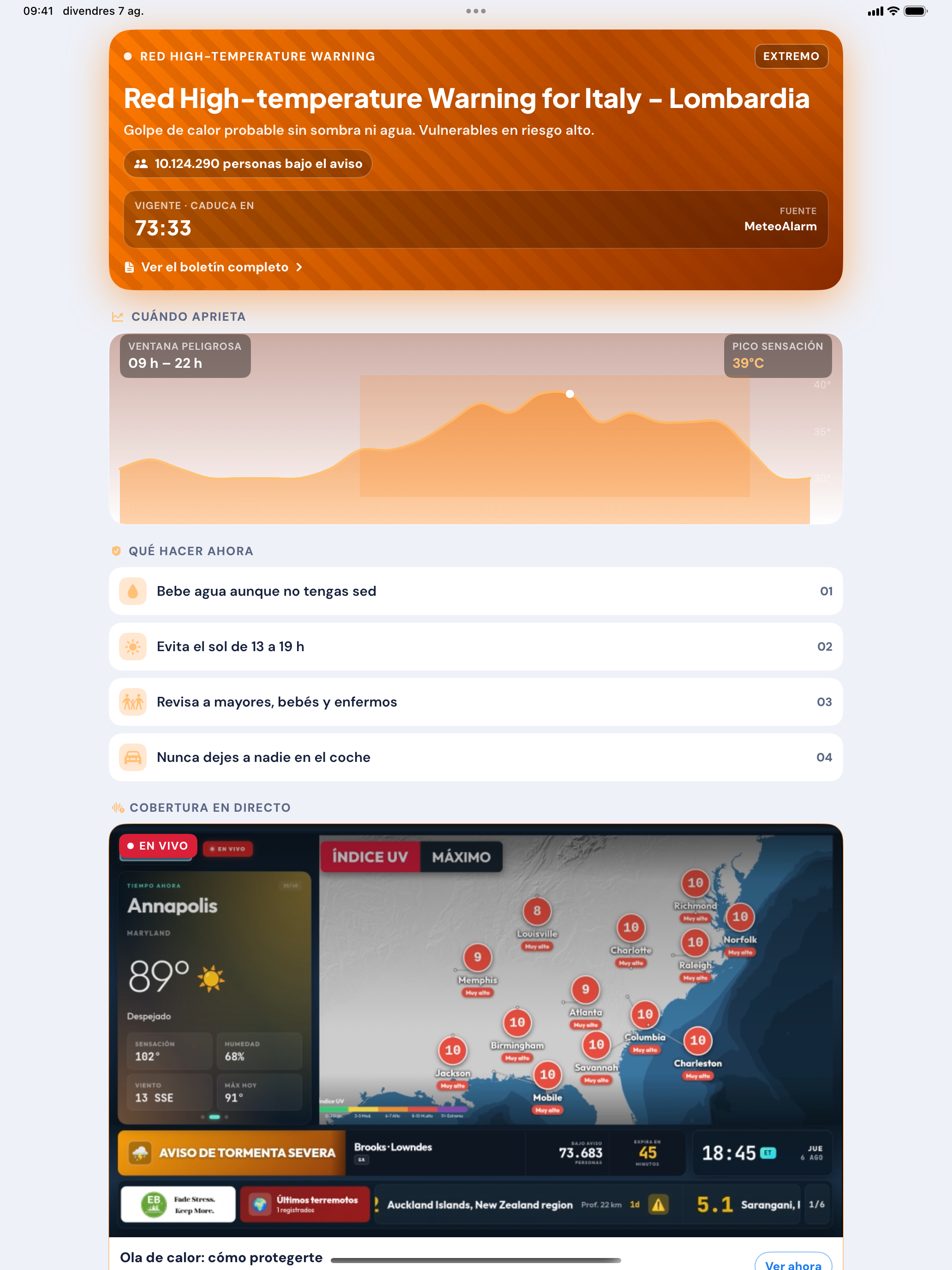 Canal Meteo screenshot 14