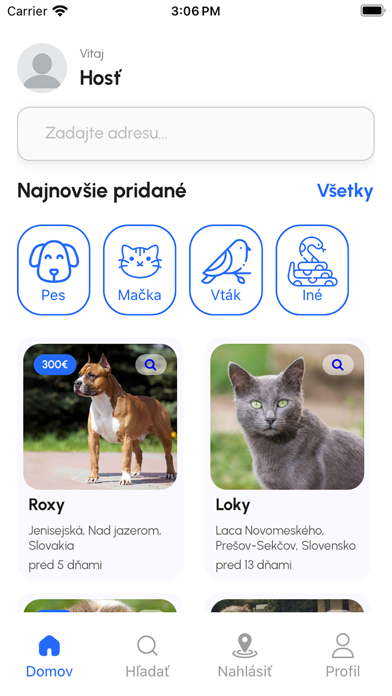 Lost Pets Online Screenshot