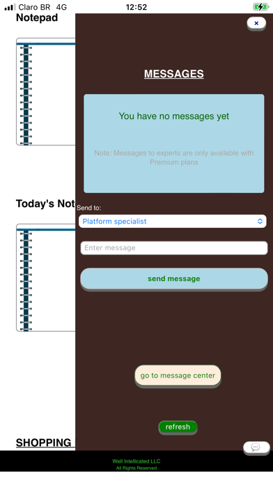 Well n Tell iPhone screenshot 9 - Medical app