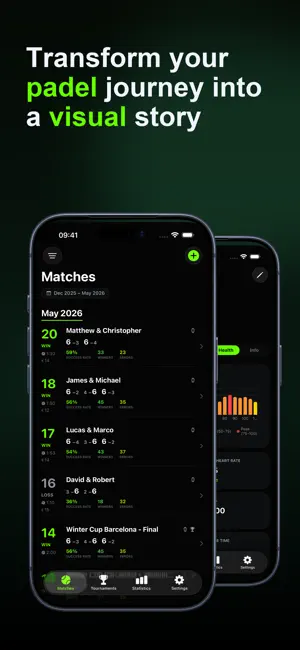 Padelistics: Padel Tracker screenshot 2