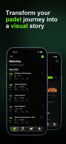 Padelistics: Padel Tracker Screenshot 2 of 7