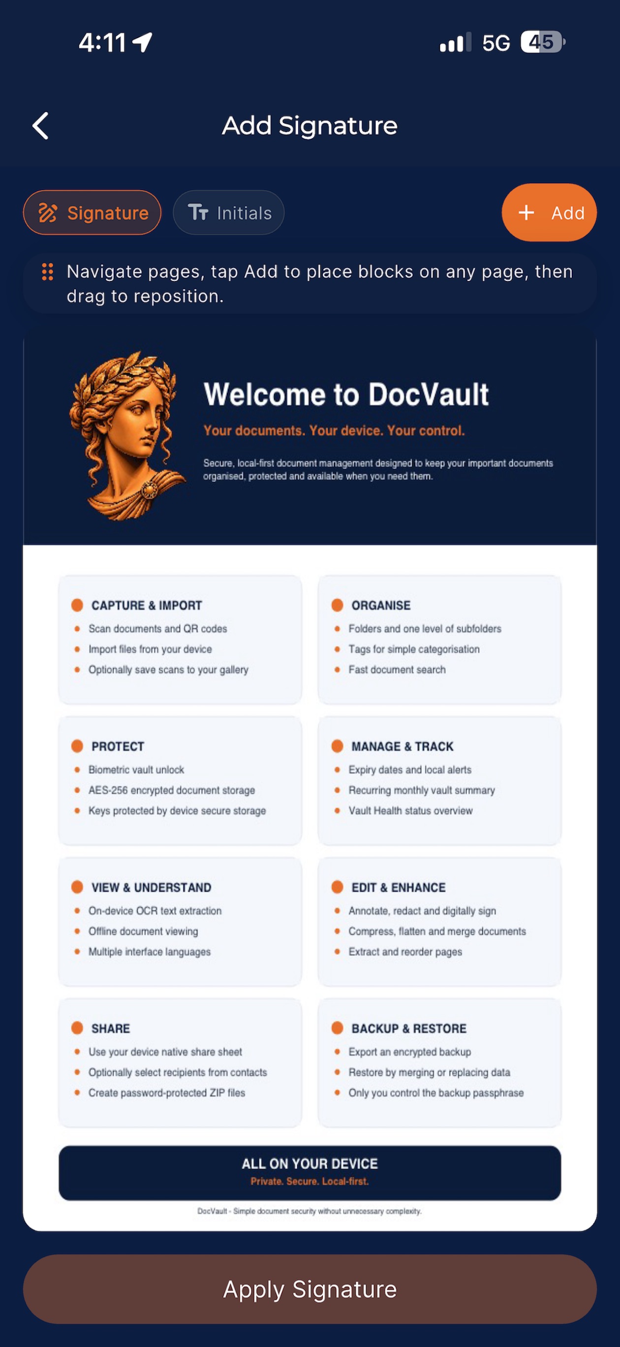 Screenshot 7 of DocVault