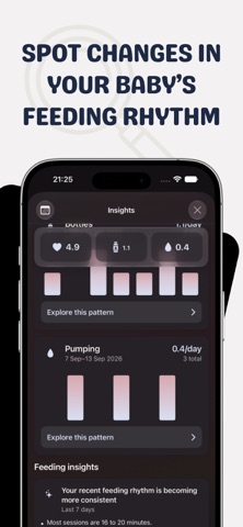 Breastfeeding Tracking & Timer Screenshot 6 of 9