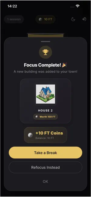 Focustown: Deep Work Timer screenshot 3