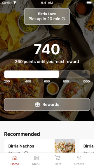 Birria Love iPhone screenshot 1 - Food & Drink app