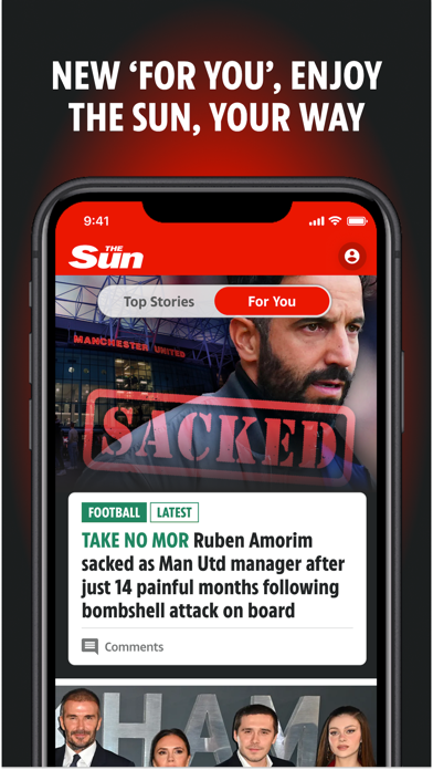 The Sun Mobile - Daily News iPhone screenshot 2