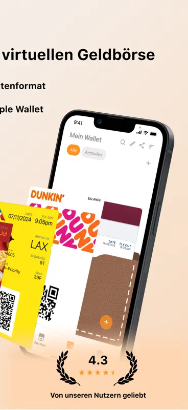 Pass2U Wallet - Add store card screenshot 2 of 8