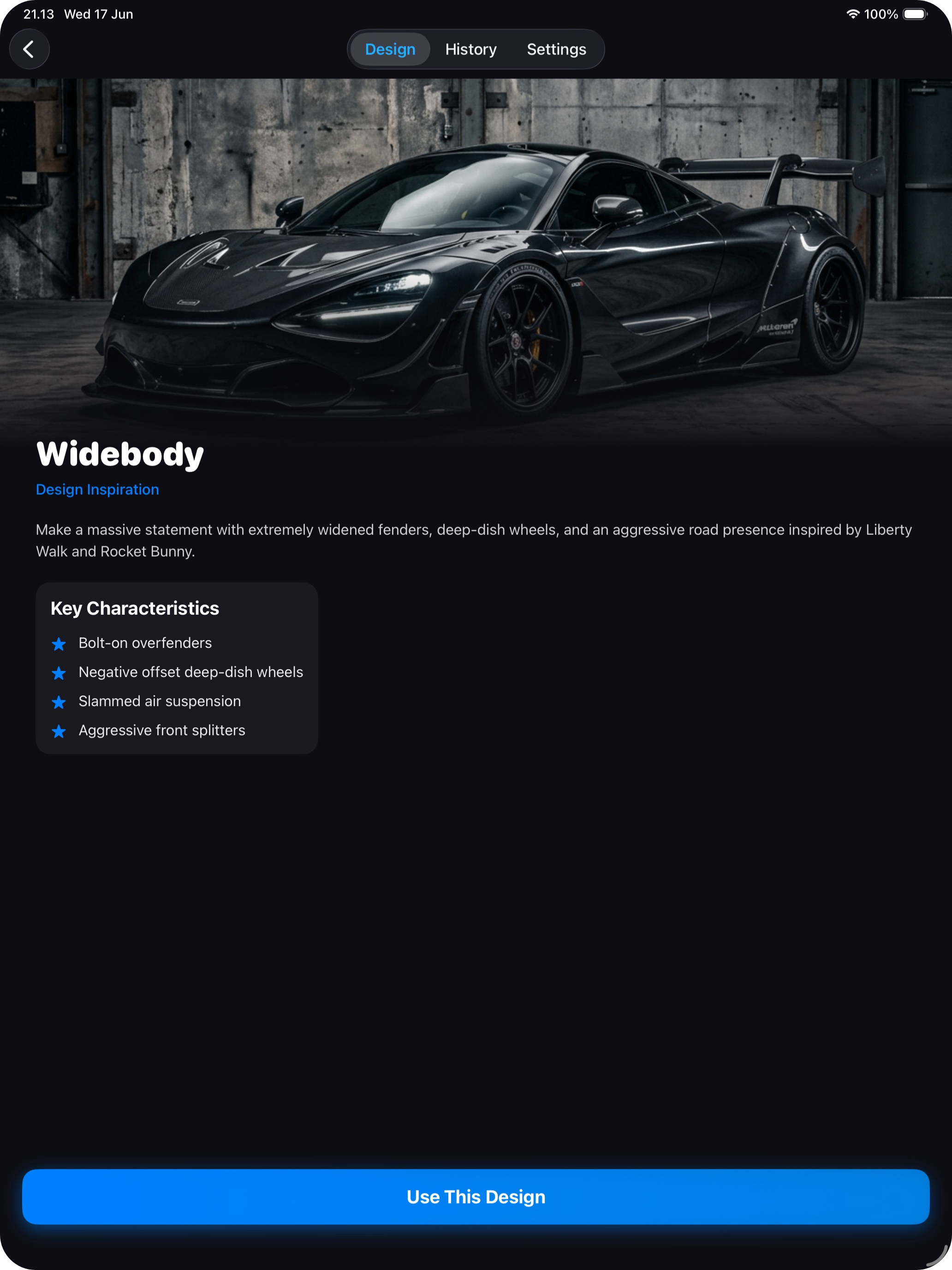 Modify AI Car Designer & Tune