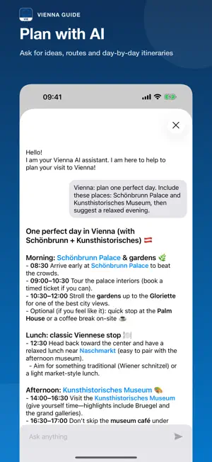 Vienna Travel Guide & AI screenshot 2