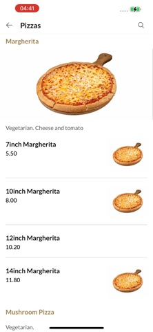 App screenshot