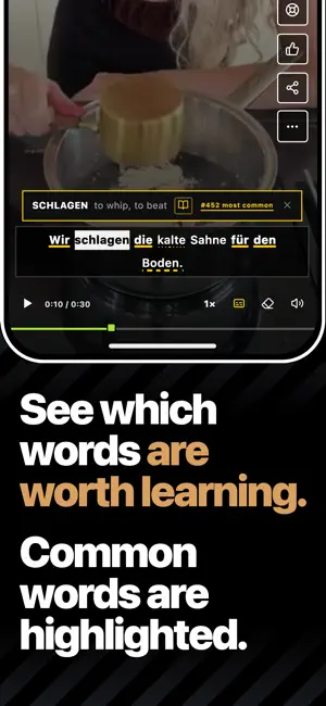 Reelang: Learn German screenshot 2