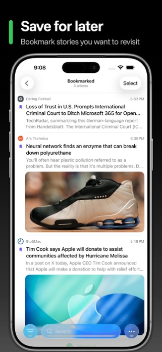Newsbin: RSS Feed Reader Screenshot 10 of 10