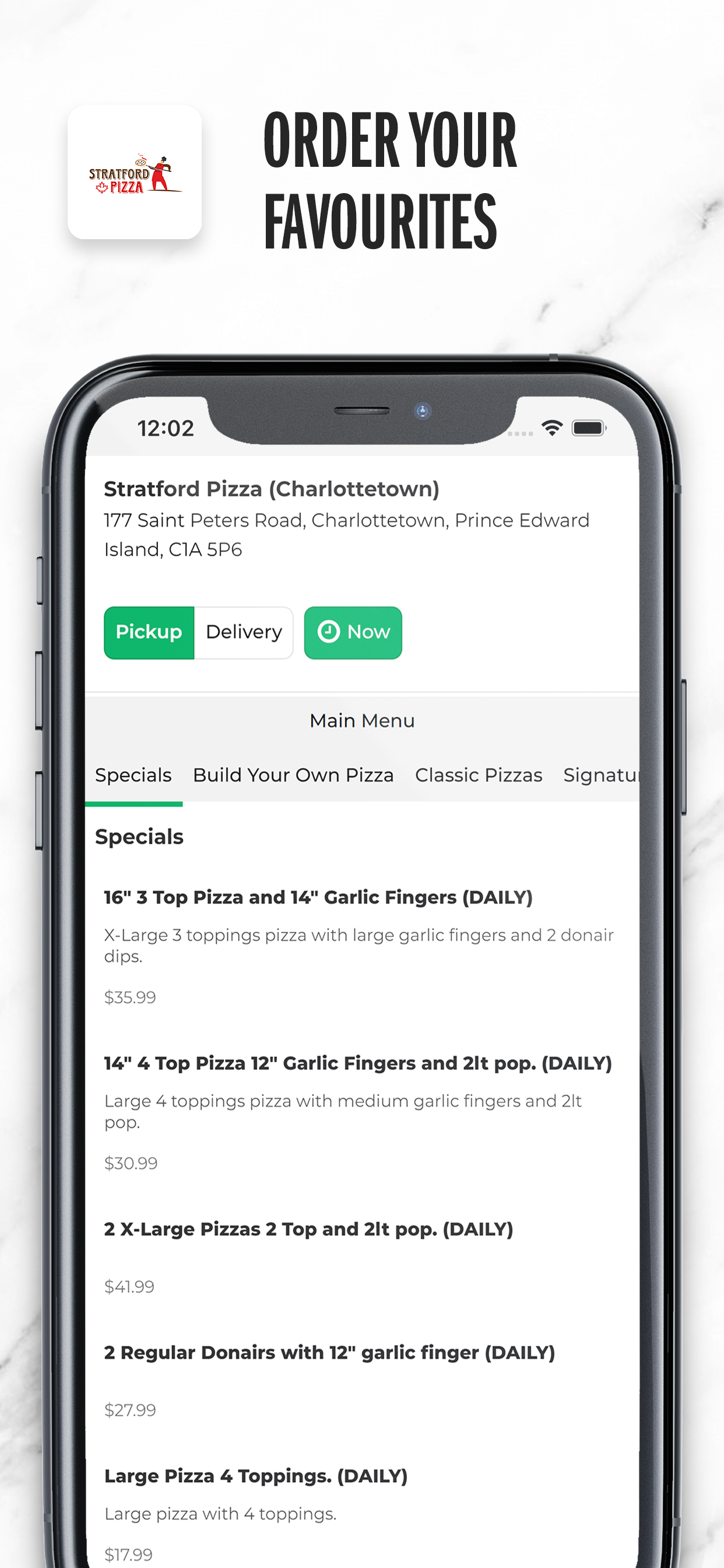 Stratford Pizza