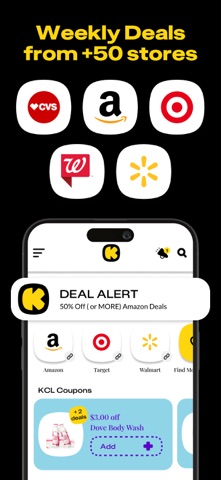 KCL: Coupons, Deals, Discounts screenshot