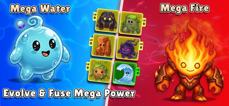 Elemental Merge Game screenshot 1