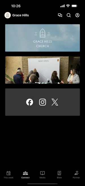 Grace Hills Church Michigan screenshot 2