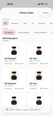 IDKit: Passport & ID Photos iPhone screenshot