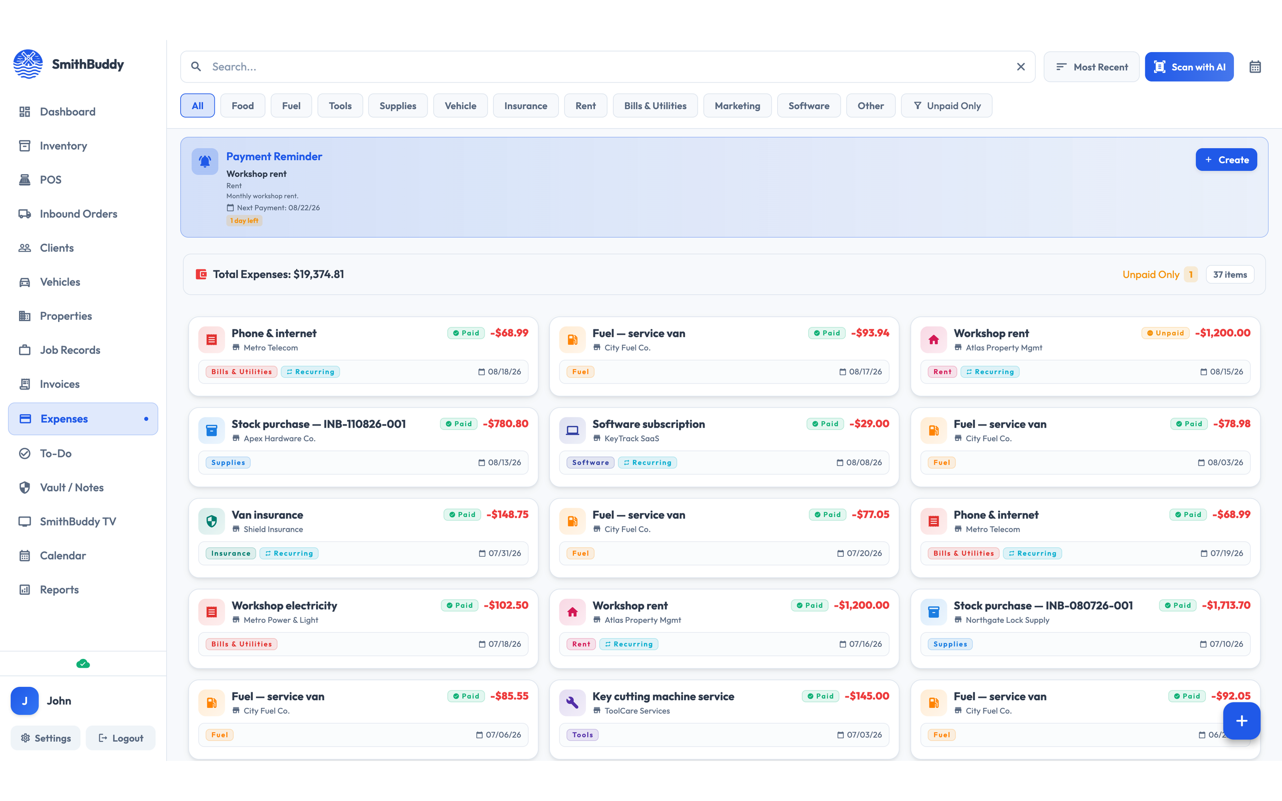 SmithBuddy: Locksmith CRM screenshot 21