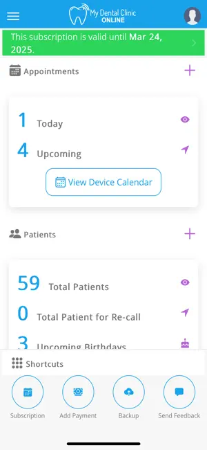 My Dental Clinic New Version screenshot 1