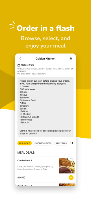 Golden Kitchen Dublin Screenshot 1 of 8