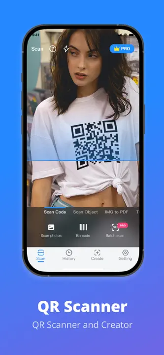 QR Code Barcode Scanner & Read : capture d’écran 1 sur 7