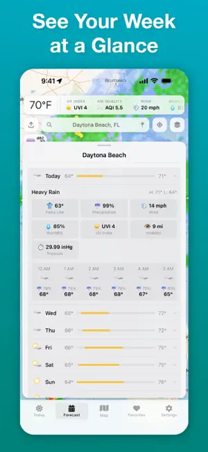 Vortix Pro: Weather Radar Maps screenshot 2