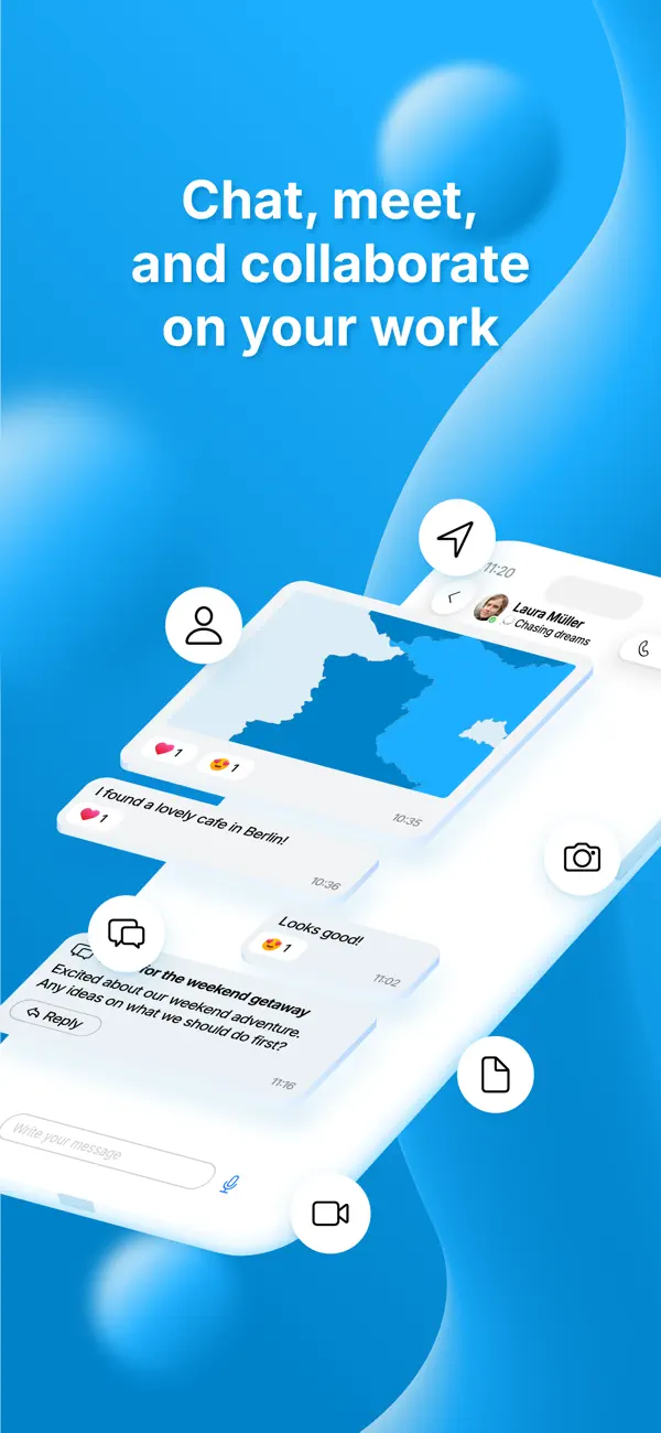 Screenshot #1 pour Nextcloud Talk