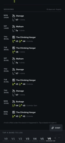 Oriora Send Log iPhone screenshot