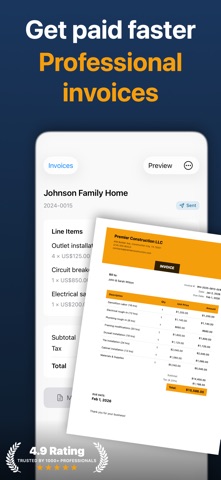InvoiceZap: Invoice Maker Screenshot 1 of 6