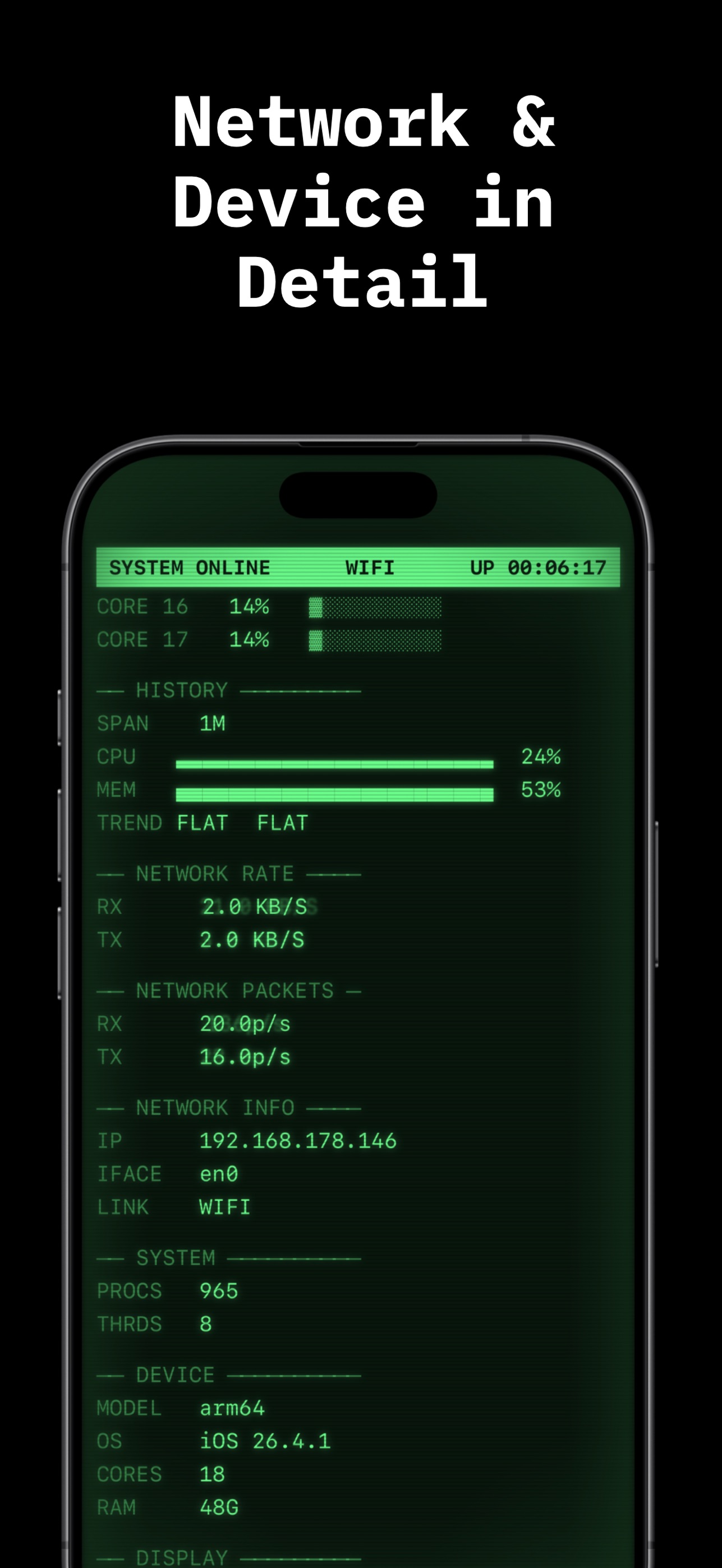 Screenshot 3 of MainframeMonitor
