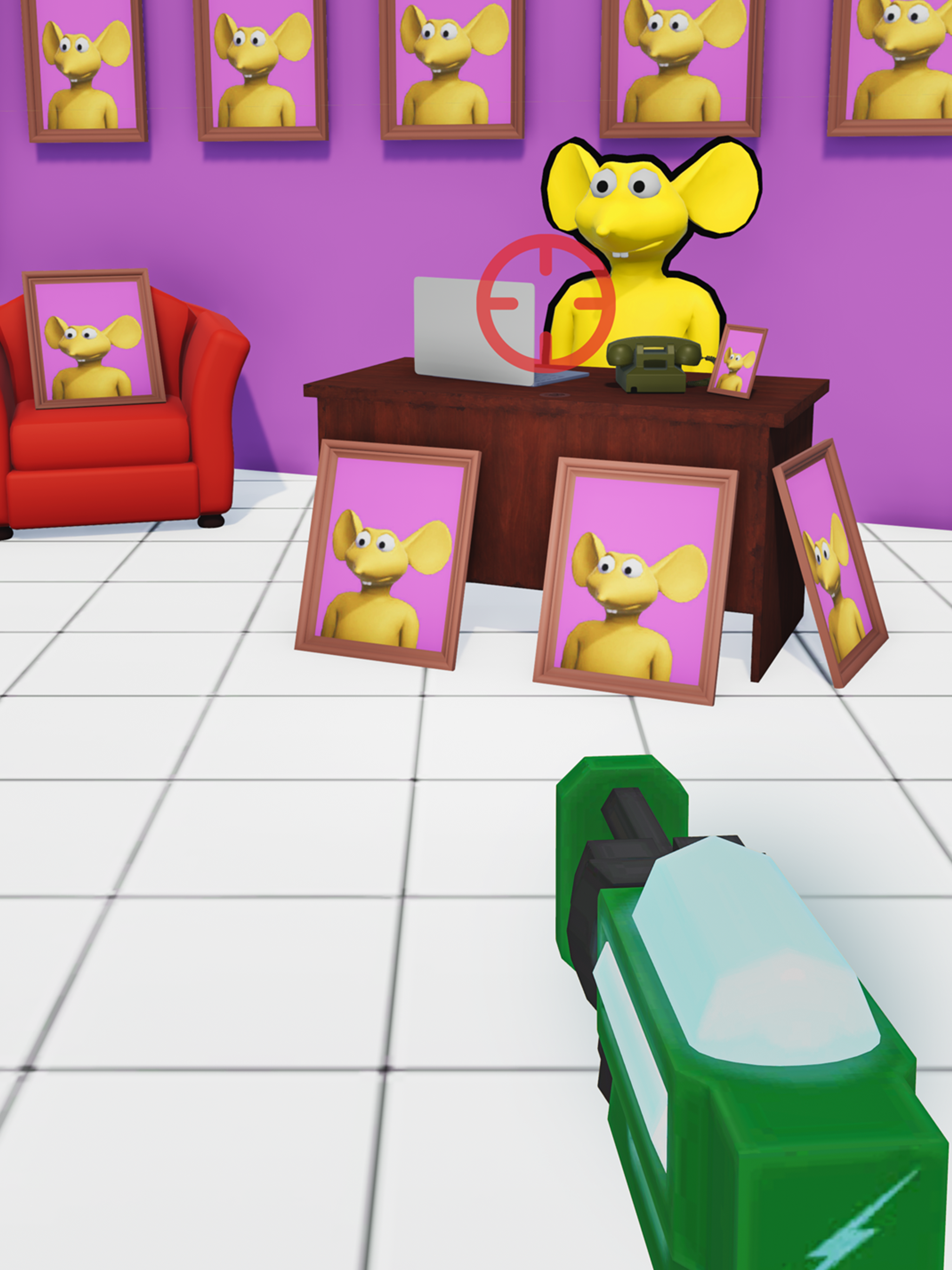 Mouse Punch Rubber Arm & Shoot screenshot 10