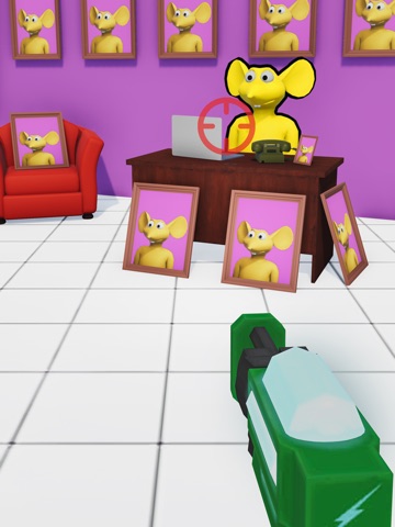 Mouse Punch Rubber Arm & Shoot iPad screenshot