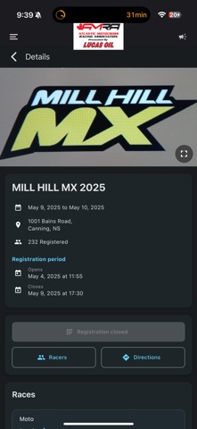 Atlantic Motocross Racing iPhone screenshot