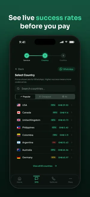 SafeCode OTP screenshot 2