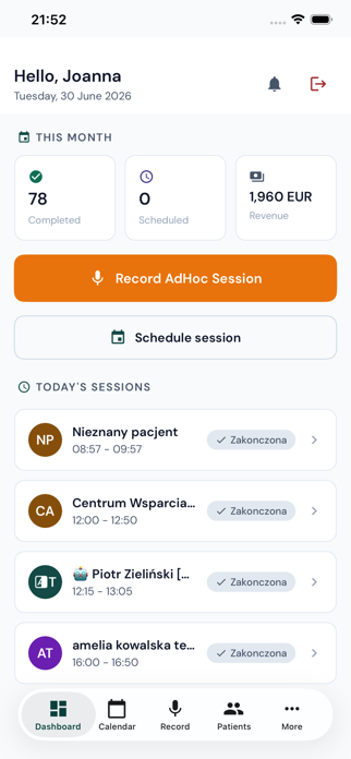 TherapySupport Screenshot 1 of 5