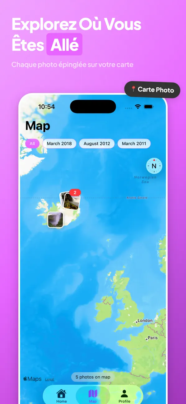 Screenshot #3 pour Flux Photos - Galerie Sociale