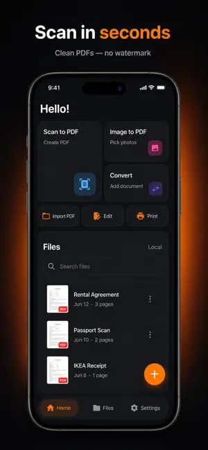 Scanner App Scan PDF & Docs screenshot 4