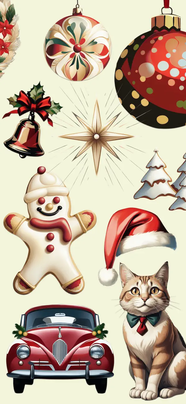 Screenshot #3 pour Antique Christmas Stickers