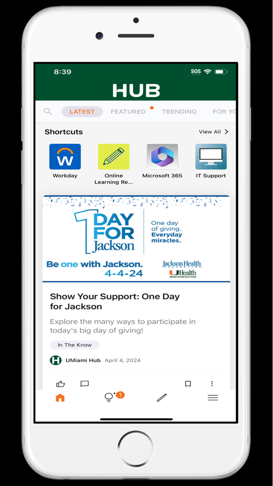 #3. UMiami Hub (iOS) 由: University of Miami