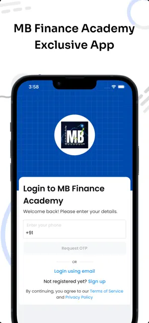 MB Finance Academy screenshot 1